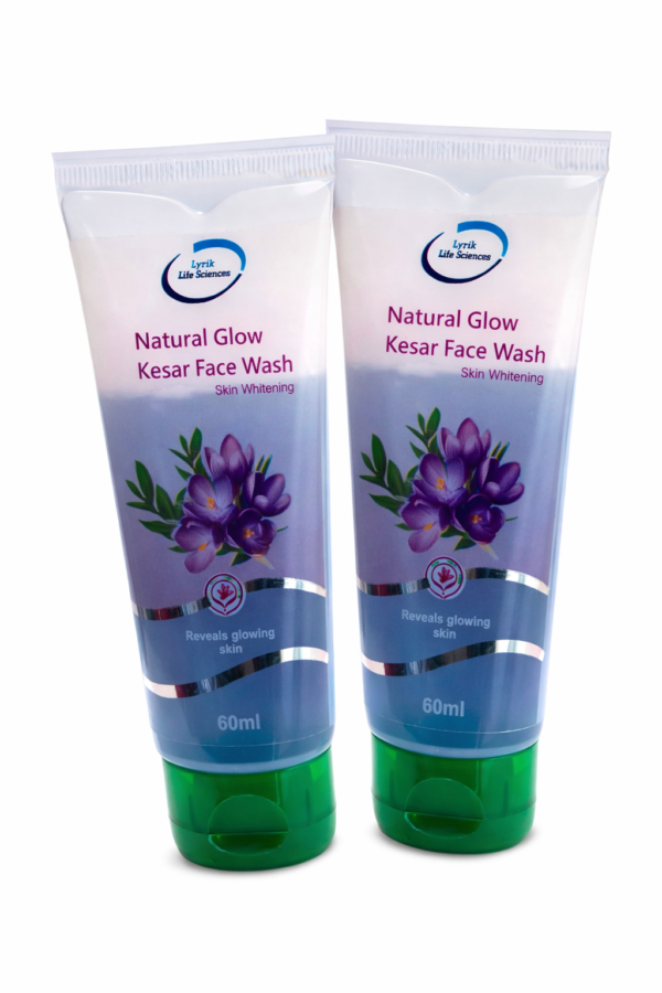 LYRIK LIFE SCIENCES SKIN WHITENING KESAR FACE WASH (COMBO PACK OF 2)